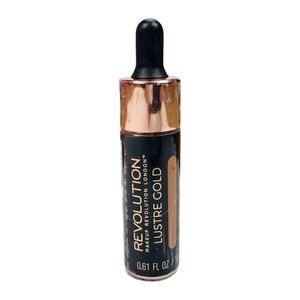 Makeup Revolution Lustre Gold Liquid Highlighter - 0.61 fl oz / 18 ml